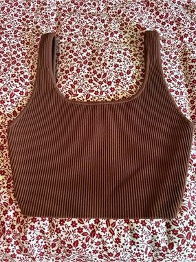 Aritzia crop top 🤎